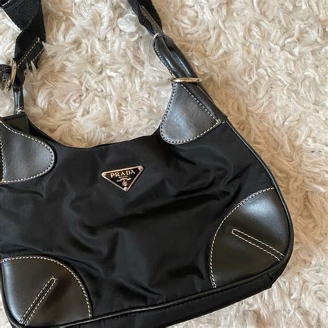 vintage prada belt bag|prada vintage nylon shoulder bag.